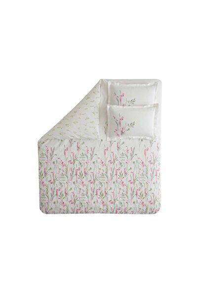 Yataş Hana Ranforce Single Duvet Cover Set - Pink