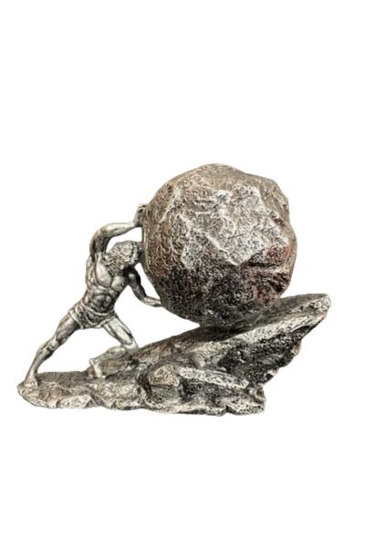 ArtemisDükkan Yunan Mitolojisi Sisyphos Sisifos Heykeli