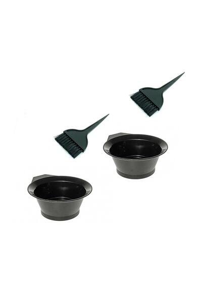 nascita Hair Coloring Set Black 2 Pieces