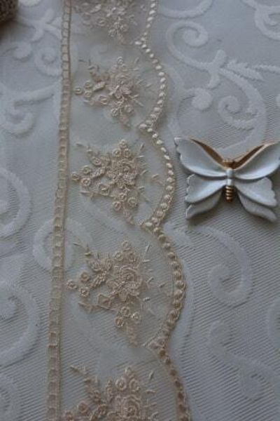 SHERLOCK HOME Guipure Lace Cappucino -12f001