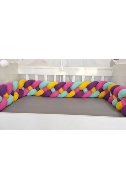 Lucky Kids 190 Cm 4-Piece Knit Protection / Crib - Mattress Protector