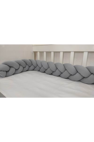 Lucky Kids حماية متماسكة 3 قطع مقاس 420 سم / سرير أطفال بارك من جانب الأم مقاس 80 × 130 - واقي مرتبة