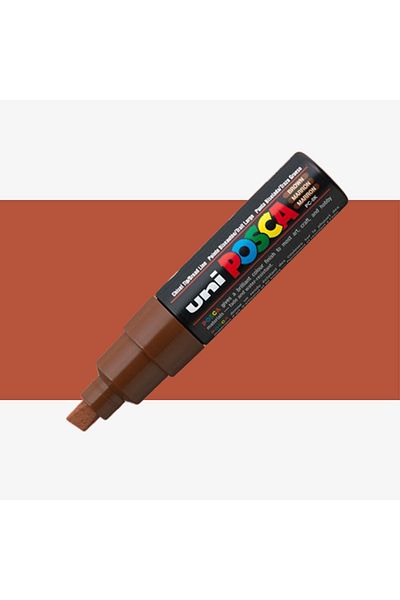 Uni Posca Marker Pen Pc-8k (8mm) Brown