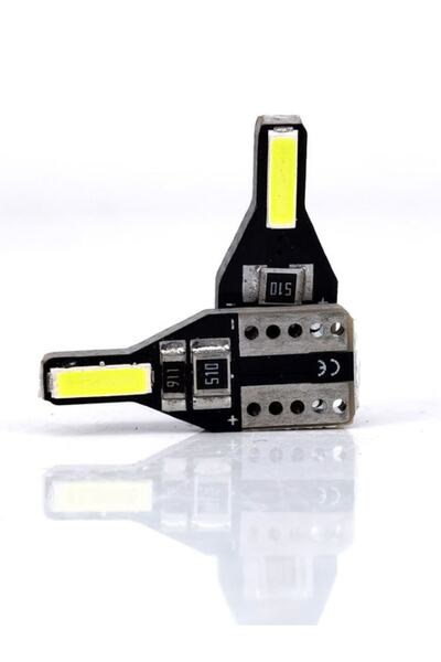 HR PAK T10 Led Ampul Park Led Plaka Led Tavan Led 2 Ledli 12v 5w Canbus Led