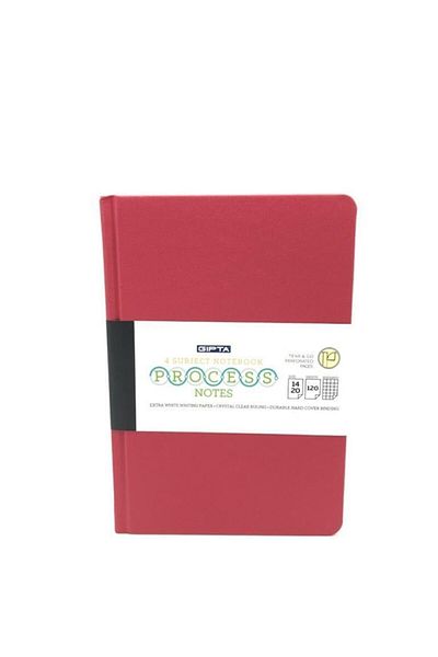 Gıpta Process Thread Stitching Hard Cover Notebook (14*20) 120 Sheets ( Checkered )