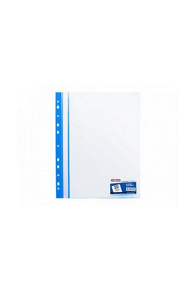 Globox 20-Piece Presentation File Mixed Color That Can Be Installed in the Folder (1644)
