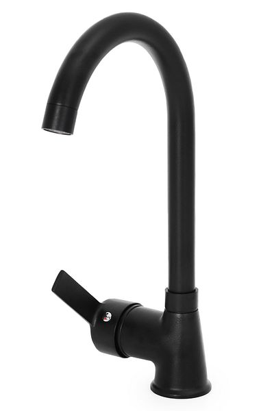 KUSTAR Grozni Complete Black Kitchen Sink Faucet Delta Pipe Open Close