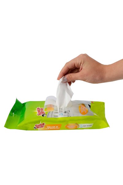 Scotch Brite Scotch-brite Disposable Wet Kitchen Cloth-250 Sheets(50*5)