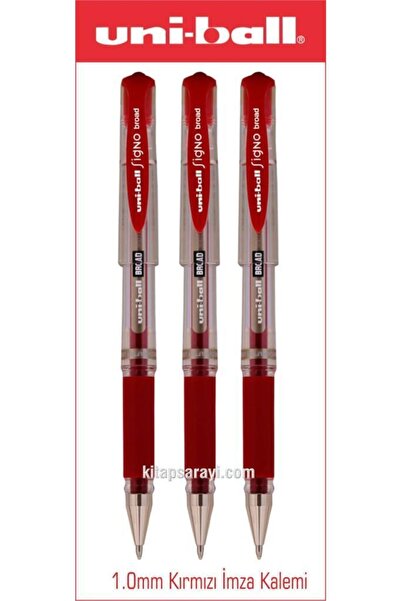 UNİ-BALL Uniball Signo Broad 1.0 Mm Kırmızı Imza Kalemi