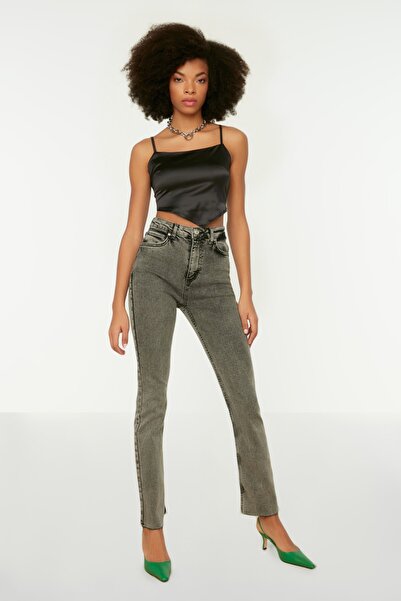 Trendyol Collection Jeans - Grau - Bootcut