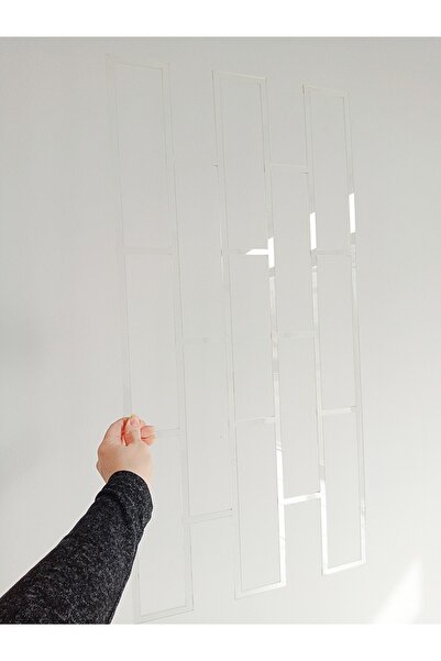 Piktura Tuğla Stencil Şablon Kalın Malzeme Rölyef Pasta Ve Saten Alçıya Uygun...