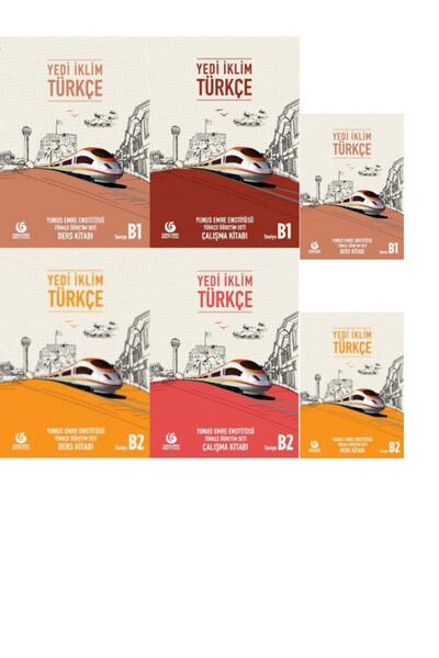 Yunus Emre Enstitüsü Yedi Iklim Türkçe Öğreten B1-b2 Türkçe Set