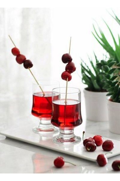 LAV Set of 6 Magnolia Soft Drink Glasses