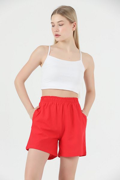 Piola Club Women's Linen Pocket Short Shorts
