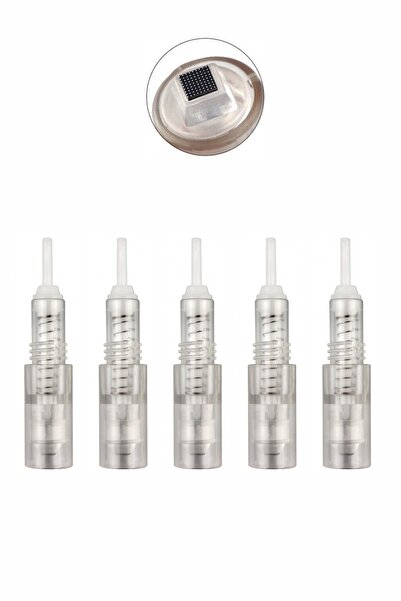 Lalvolin Nano Square Dermapen Başlık Vidalı Kartuşlu Dermapen Nano Uç 5 Adet