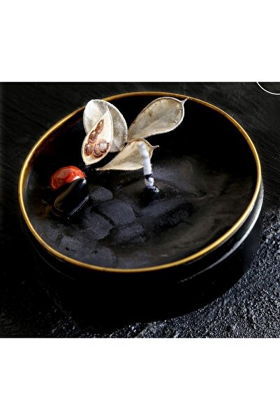 Venüs Kızı Dekoratif Hediyelik Yas'ın Gücü - Metal Kutu Soya Wax Siyah Ritüel...