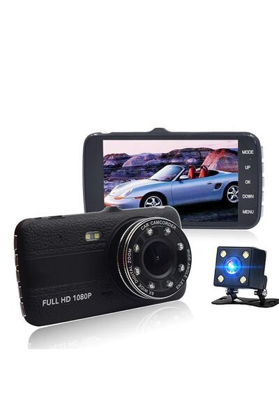 Novatek Nt88d+64gb Full Hd 1080p 8 Led Aydınlatmalı Araç Kamerası