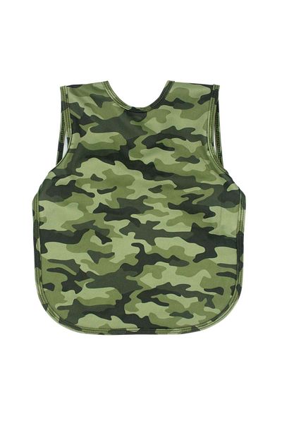 Modakids Baby Boy Camouflage Patterned Stain Resistant Liquid Proof Baby Food Activity Bib