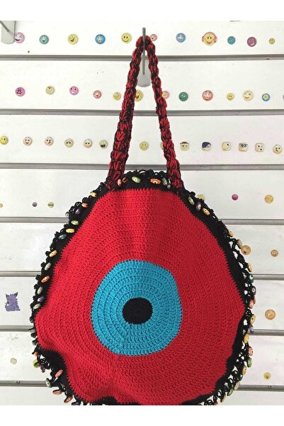 SEVİNÇ STİL Knitted Handbag