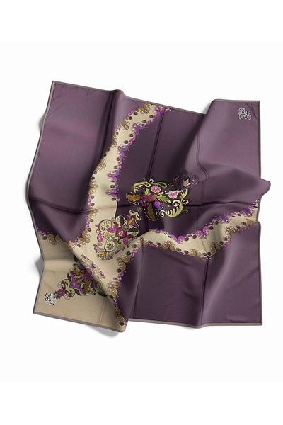 Levidor New Season Trend Polyester 90x90 Twill (TIVIL) Κασκόλ Μοντέλο Hijab Nağme Product Ldt134-01
