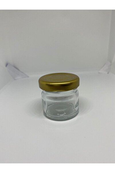 Şişecam 29 Cc Mini Kavanoz Cam Kavanoz Kapaklı-50 Adet