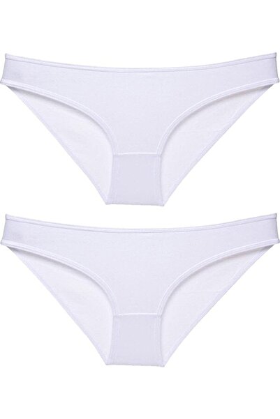 RED LOVE 3 Lü Paket Slip Külot Beyaz