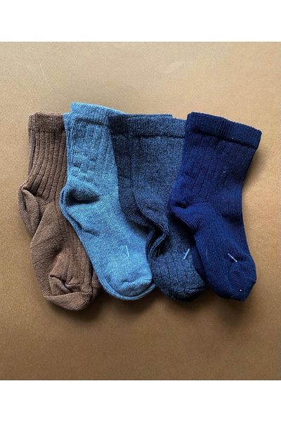 minibonclub 4" Corduroy Socks