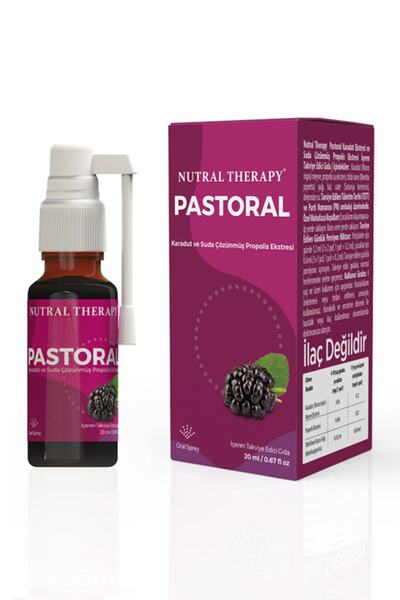 Nutral Therapy Pastoral Sprey (propolis Karadut Zahter Tıbbi Nane Yağı) 20 Ml