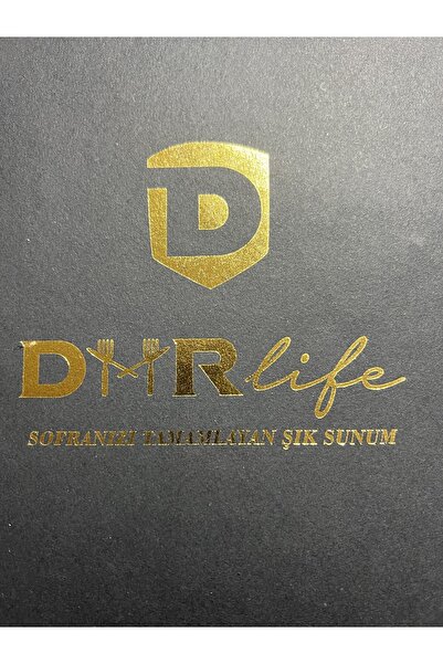 DMR LİFE Luis Gold Titanium 36 Piece Cutlery Set for 6 People