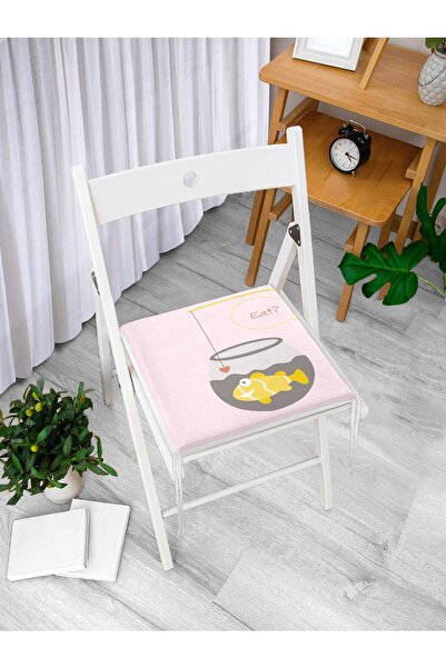 Realhomes Jastuk za stolicu sa zatvaračem u akvarijumskoj temi za dečiju sobu...