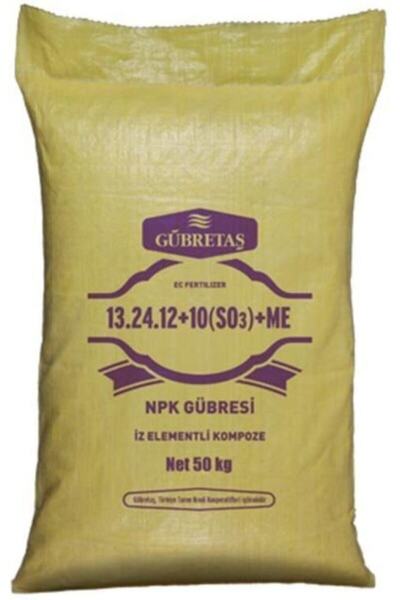 GÜBRETAŞ Gübretaş 13.24.12+10(So3)+me Toz Gübre - 50 Kg