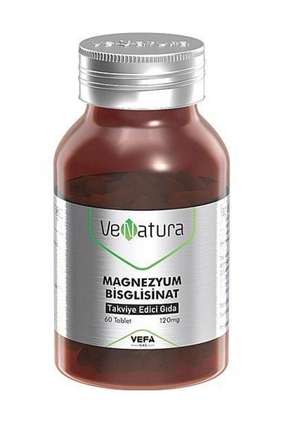 VeNatura 60 Tablets Magnesium Bisglicinate - Food Supplement