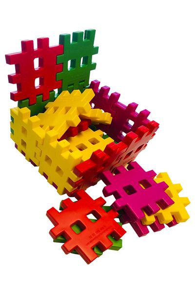Laylay Toys ألعاب حضانة رياض الأطفال Ef Block 24 قطعة