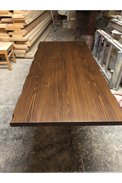 Bintaş Mobilya Kütük Masa Üst Tabla Imalatı 180x80