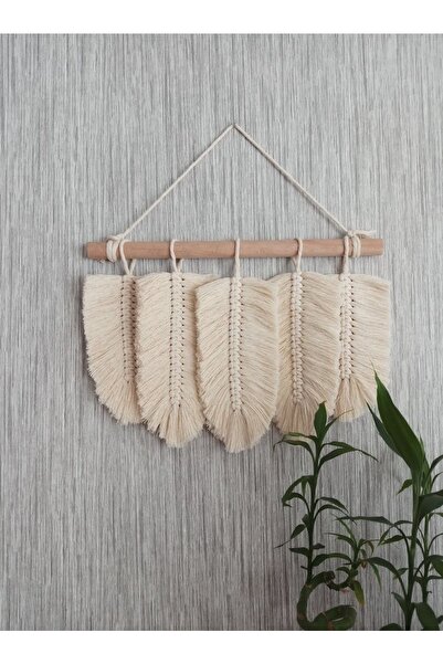 Miss California Bohem Makrome Yaprak Duvar Dekoru