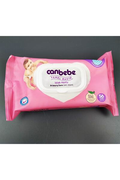 Canbebe Islak Mendil Temel Bakım 56'lı