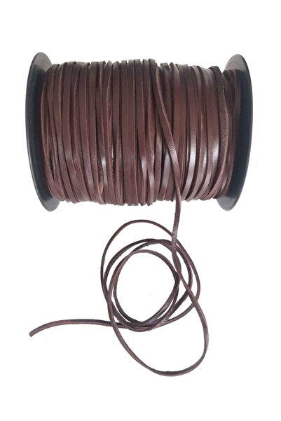 angel çanta aksesuar Culoare Maro Inchis Piele Veritabila 3 Mm Panglica Snur ...