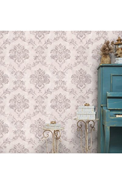 İnci Concept Decowall Maki 406-03 Damask Desenli Duvar Kağıdı 16,50 M²