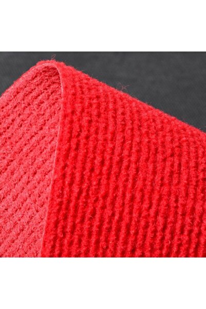 AKSEREN Rip Halı Kırmızı Duvardan Duvara Halıfleks En - 1 Metre