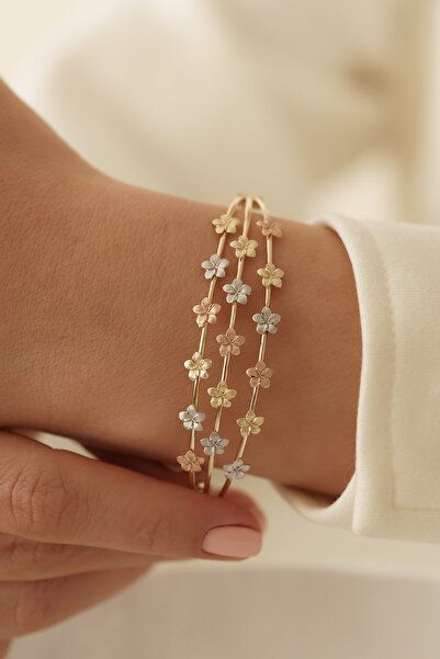 ALTINTAŞ KUYUMCULUK Çiçek Bahçesi Altın Kelepçe