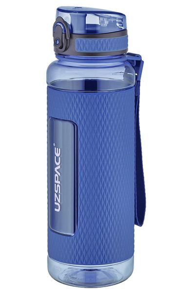 Uzspace Ff 1100ml -mega Large Size- Tritan Water Bottle Silicone Protected Anti-Slip Body