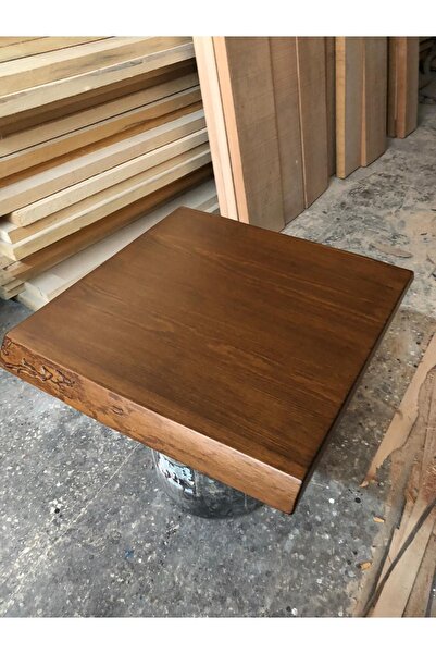 Bintaş Mobilya Kütük Cafe Masa Üstü Tablası 60x60.cm
