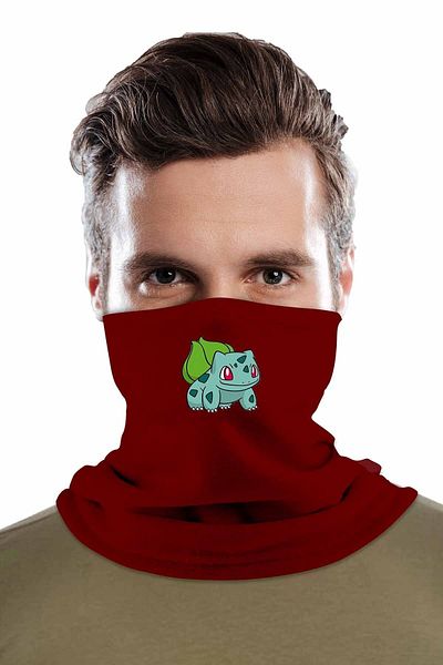 herotasarım Pokemon Bulbasaur Printed Winter Fleece - Bll3365