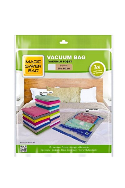 Magic Saver Bag 002 Xl 55x90cm Tekli Vakumlu Hurç