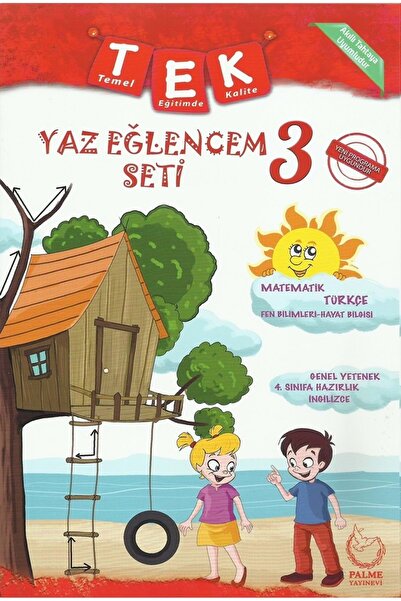 Palme Yayınevi Palme 3.sınıf Tek Yaz Eğlencem Seti