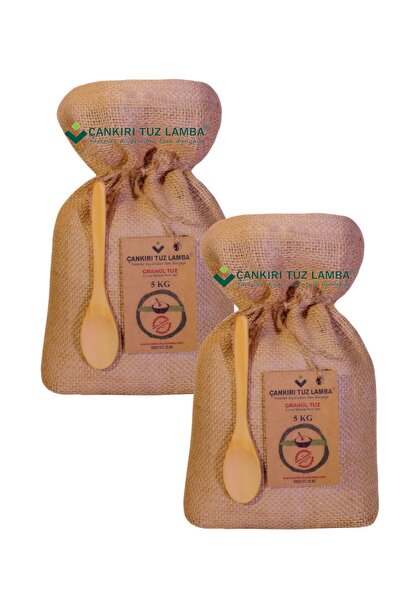 Çankırı Tuz Lamba Granül Çankırı Kristal Kaya Sofrada Öğütme Tuzu 10 Kg