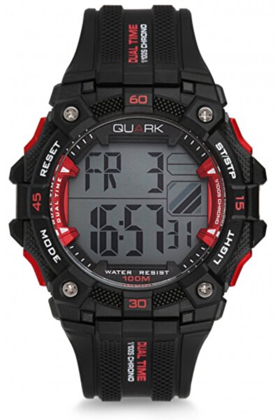 Quark Dijital Erkek Kol Saati- Kordon Hediyeli Qu-16710-01