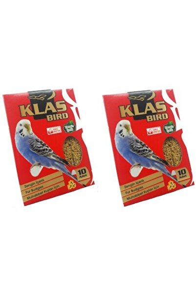 Klas Bird Muhabbet Kuşu Ballı Kraker 2x10 (10'lu 2 Paket)