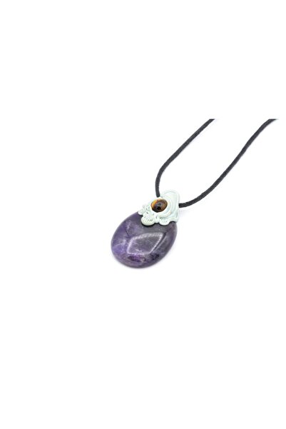 Murty99 Genuine Paste Embellished Amethyst Pendant 1st Quality