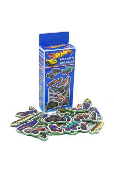 Diytoy لعبة مغناطيس السيارات المغناطيسية من هوت ويلز 22 قطعة